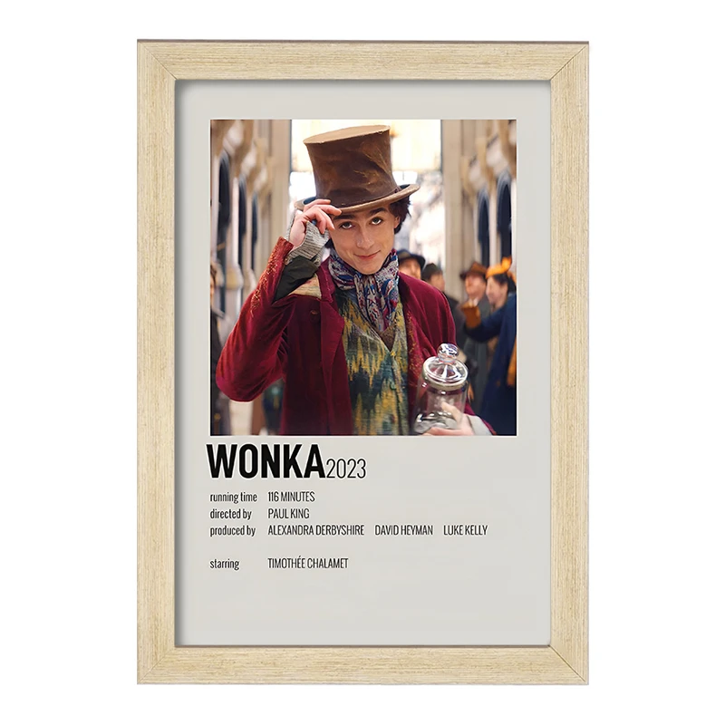 تابلو خندالو طرح وانکا (Wonka) کد F13306