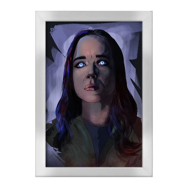 تابلو خندالو طرح ویکتور هارگریوز سریال آکادمی آمبرلا The Umberella Academy کد 28550