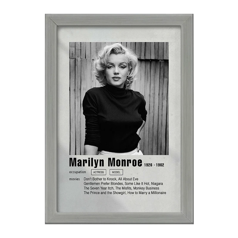 تابلو خندالو طرح مرلین مونرو (Marilyn Monroe) کد F11198