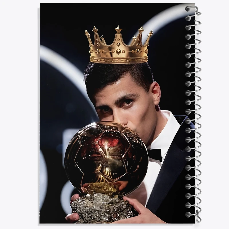 دفتر شطرنجی 50 برگ خندالو طرح رودریگو (Rodri) کد F14284