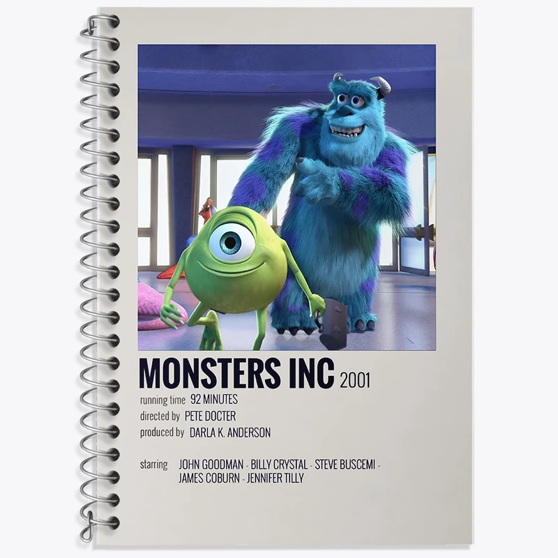 دفتر نت موسیقی 50 برگ خندالو طرح کارخانه هیولا ها (Monsters, Inc) کد F13128