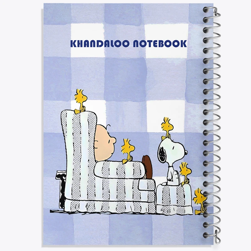 دفتر نقاشی 50 برگ خندالو طرح اسنوپی (snoopy) کد N6358