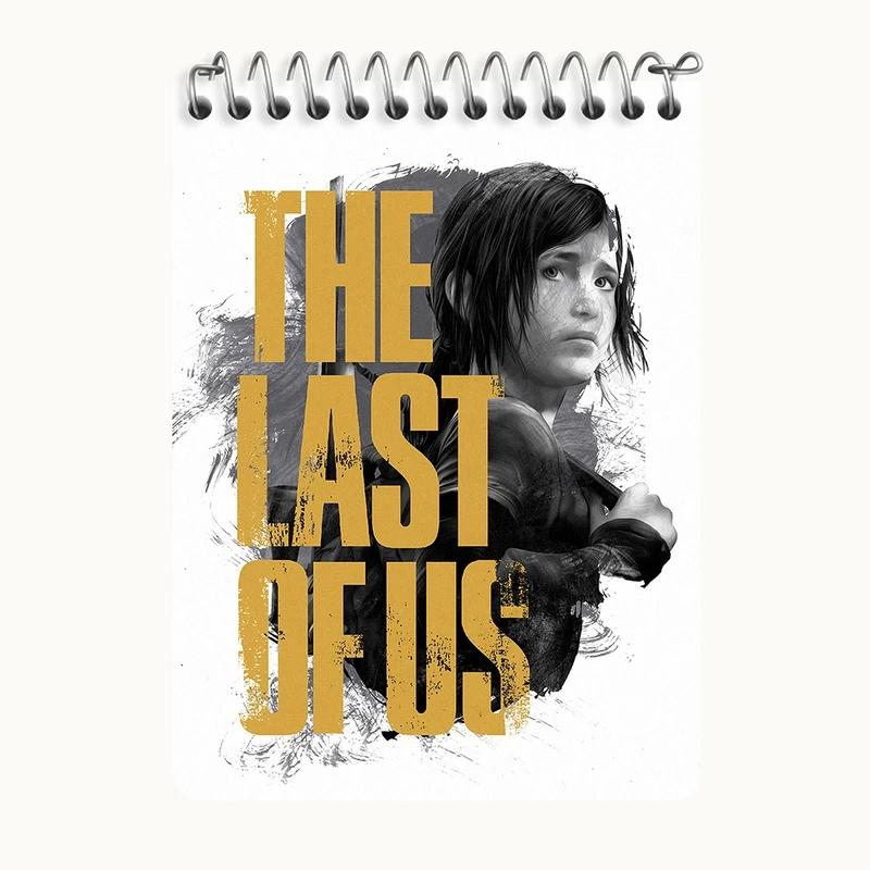 دفتر یادداشت 50 برگ خندالو طرح (The Last Of Us) آخرین بازمانده از ما کد N9341