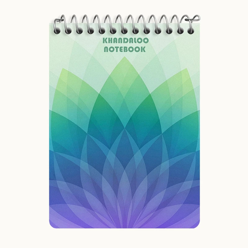 دفتر یادداشت 50 برگ خندالو طرح مدرن فانتزی کد N6097