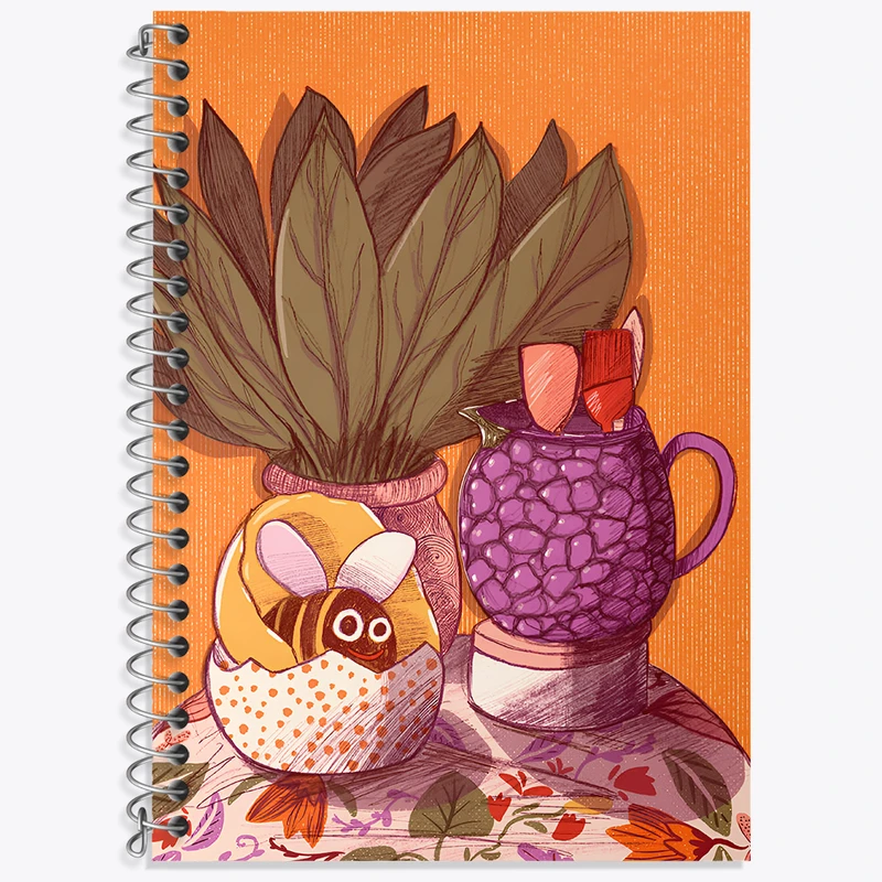 دفتر نت موسیقی 50 برگ خندالو طرح فانتزی کد N8336