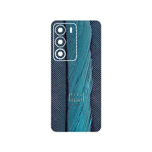 MAHOOT Turquoise feathers Cover Sticker for Realme C71