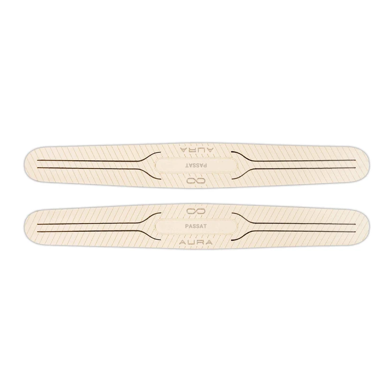 محافظ گوشه سپر خودرو ماهوت مدل AURA-W مناسب برای فولکس واگن PASSAT مجموعه 2 عددی