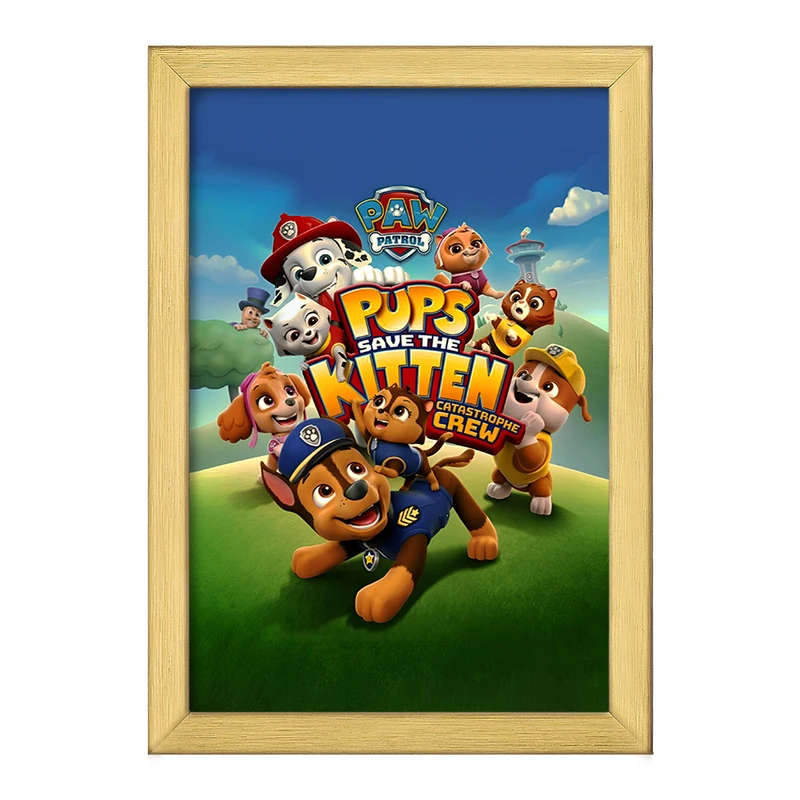 تابلو خندالو طرح سگ های نگهبان کد F11021