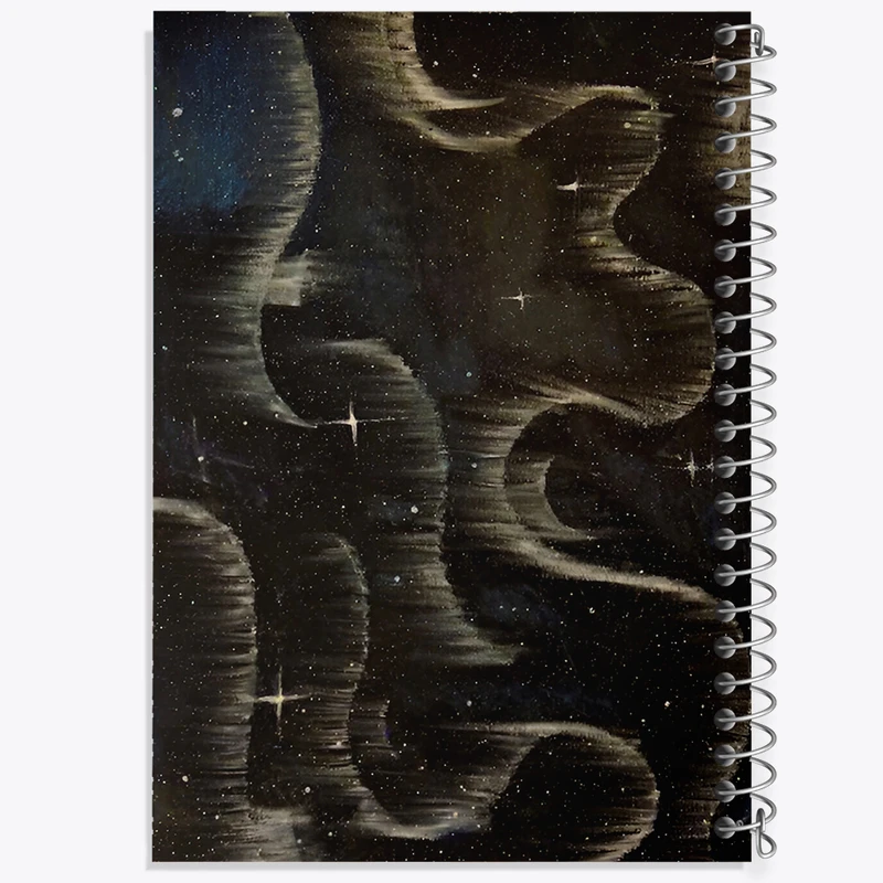 دفتر نقاشی 50 برگ خندالو طرح آسمان و ستاره کد N6796