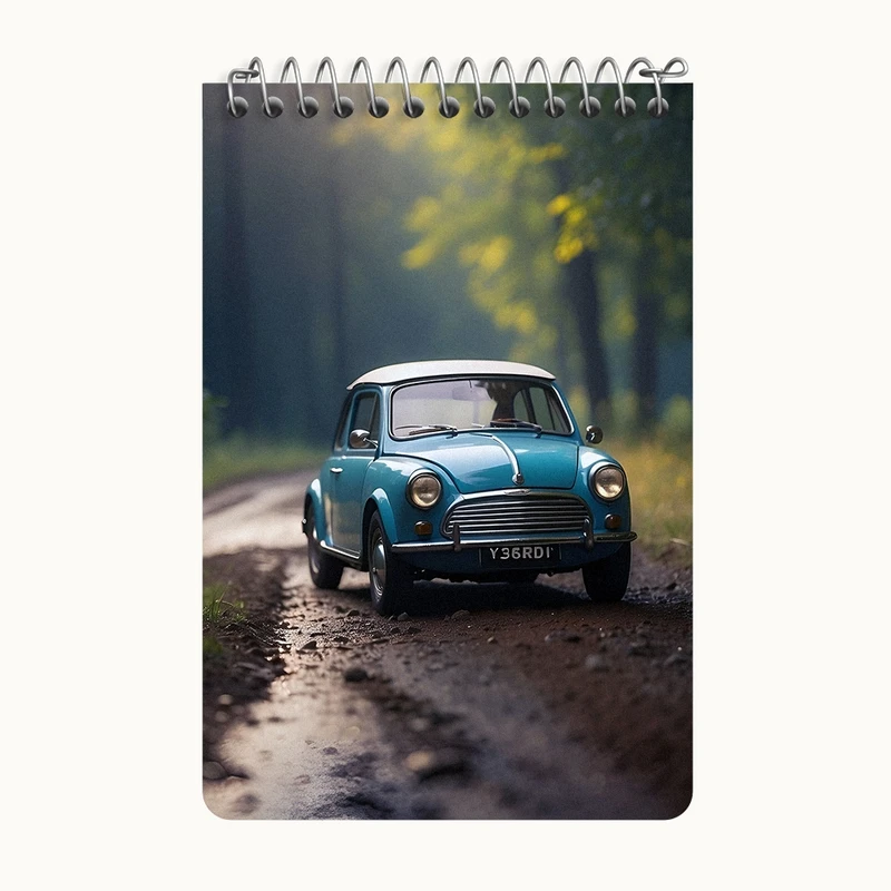 دفتر یادداشت 50 برگ خندالو طرح مینی ماینر کد F4232