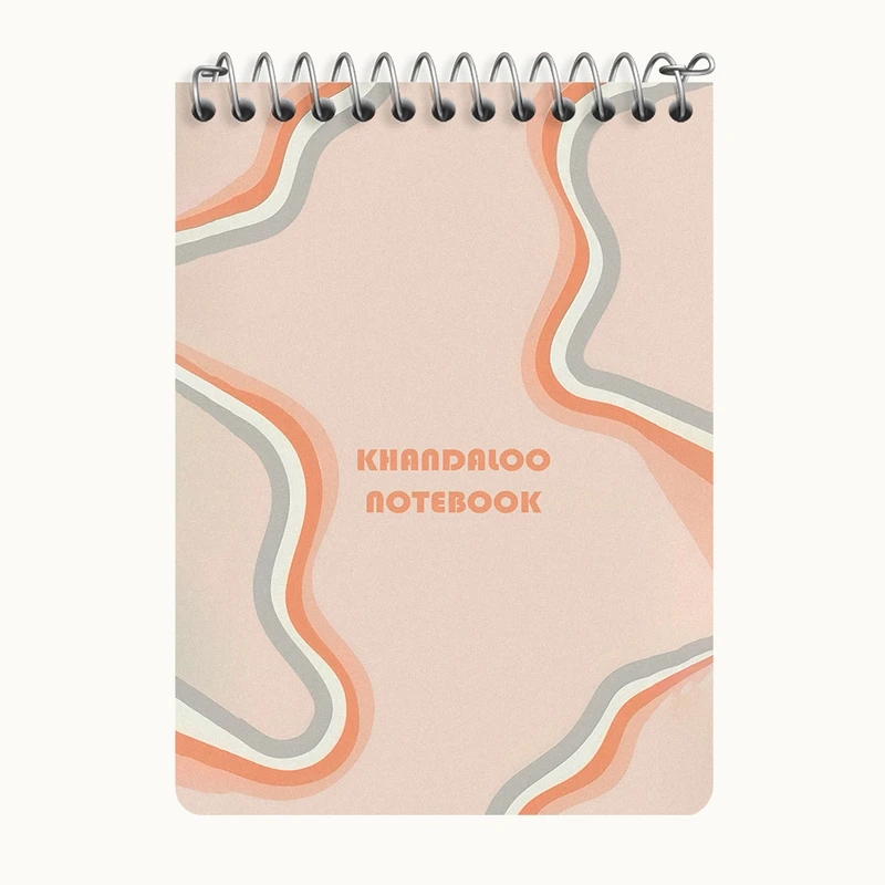 دفتر یادداشت 50 برگ خندالو طرح مدرن کد N8577