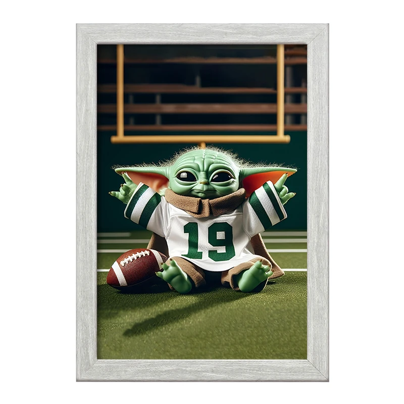 تابلو خندالو طرح بیبی یودا کد F4428