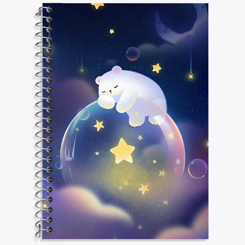 دفتر لغت 50 برگ خندالو طرح خرس خوابالو کد N6133