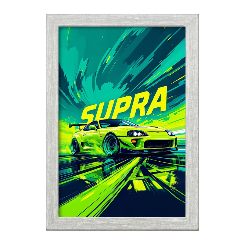 تابلو خندالو طرح تویوتا (Toyota Supra) کد F13731