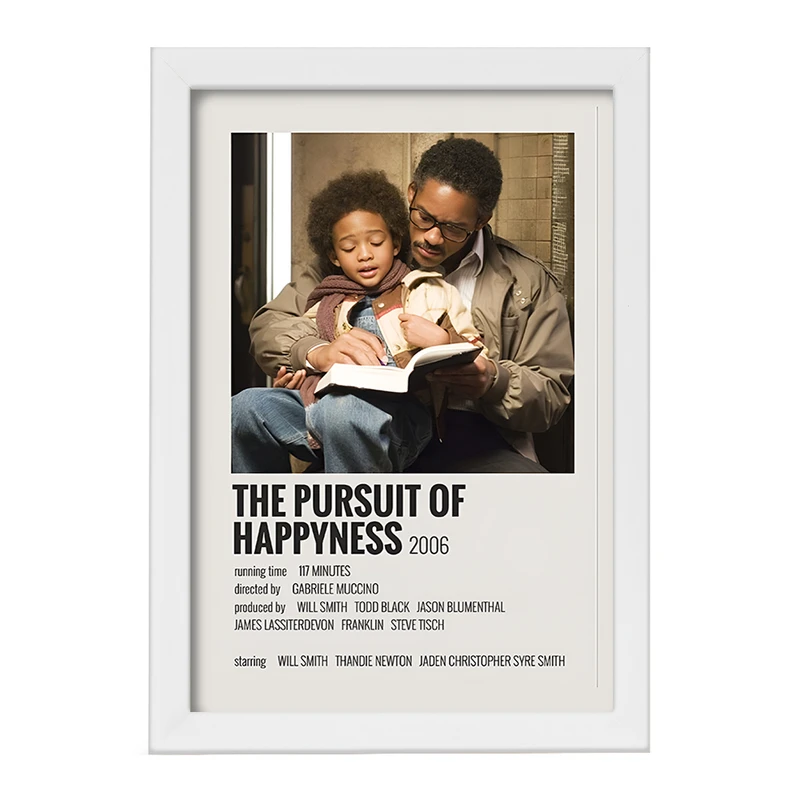 تابلو خندالو طرح در جستجوی خوشبختی (The Pursuit of Happyness) کد F13393