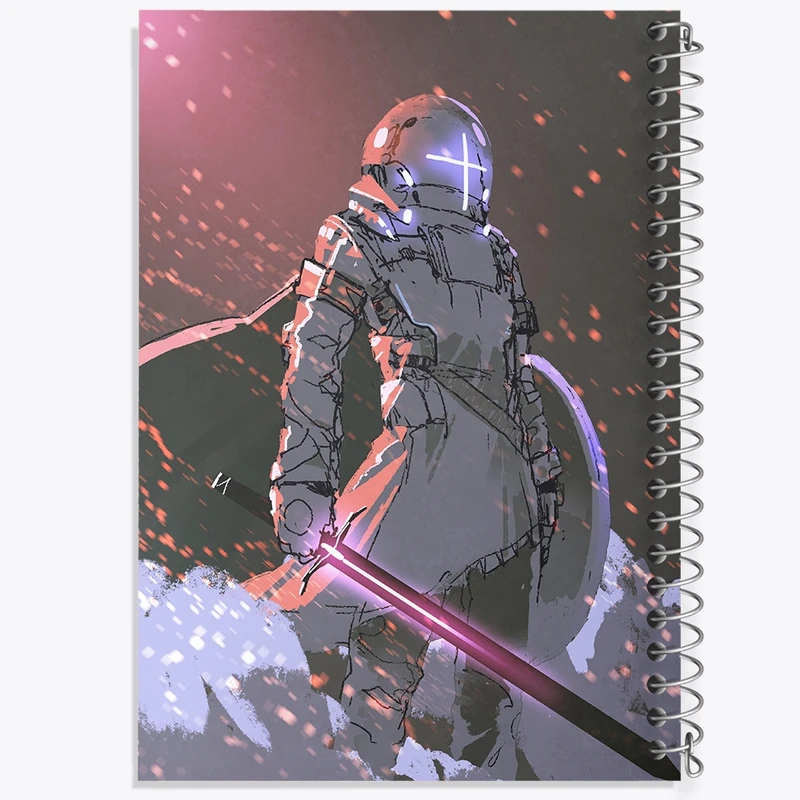 دفتر شطرنجی 50 برگ خندالو طرح جنگ ستارگان کد F3608