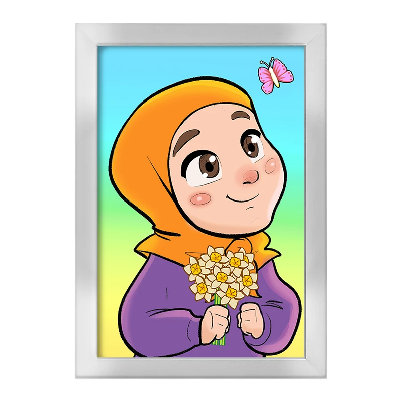 تابلو خندالو طرح نیمه شعبان کودکانه کد 25551