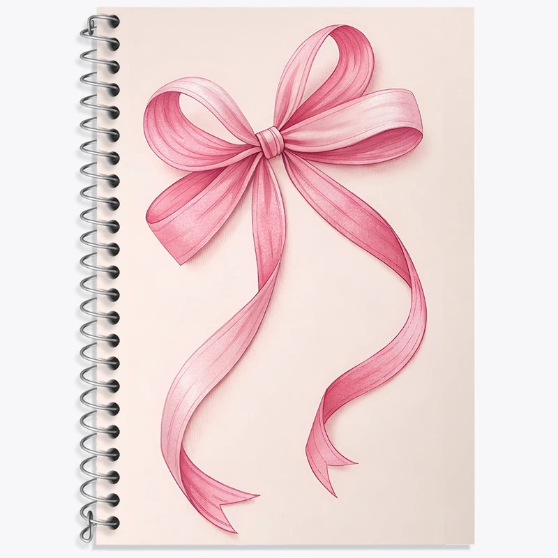 دفتر زبان 50 برگ خندالو مدل سه خط طرح پاپیون کد N9471