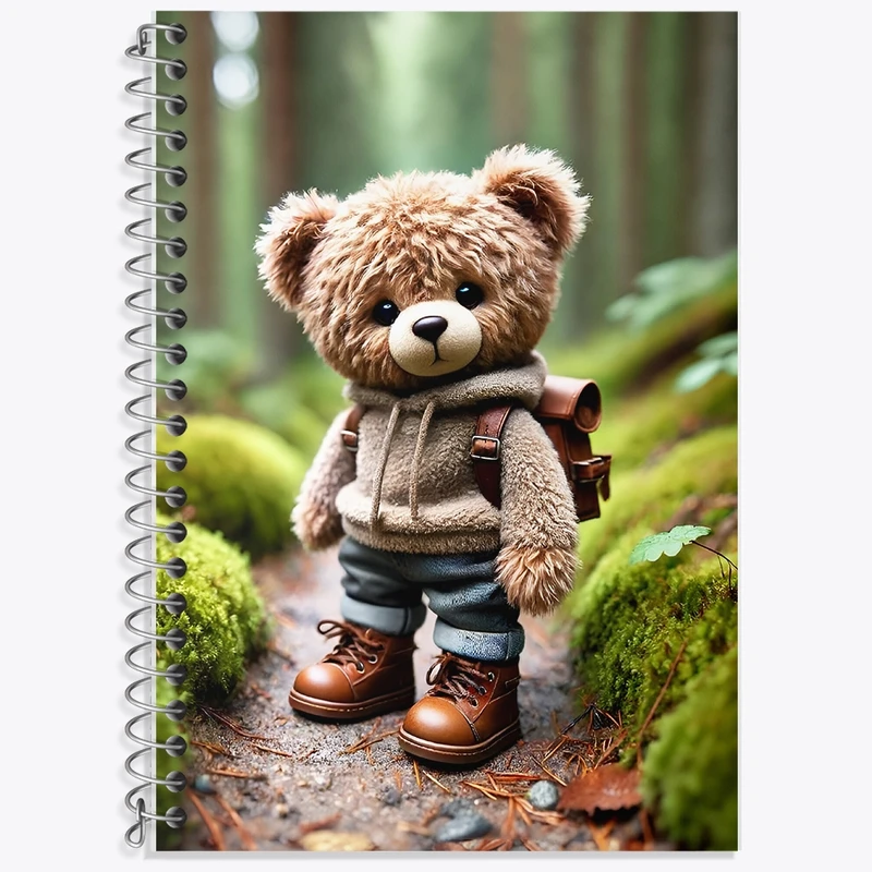 دفتر لغت 50 برگ خندالو طرح خرس بامزه کد F10073