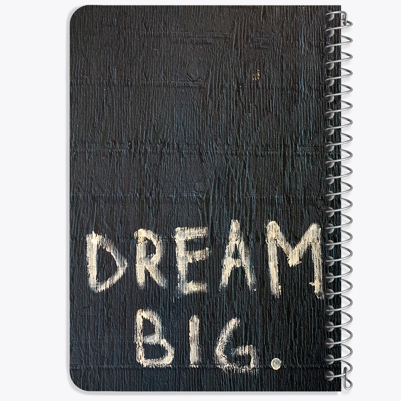 دفتر یادداشت 50 برگ خندالو طرح Dream Big کد F261