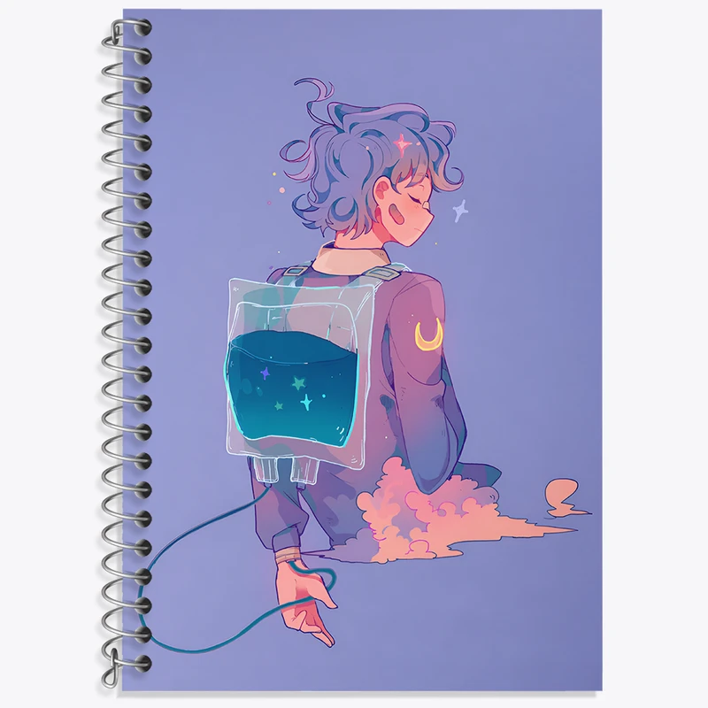 دفتر نت موسیقی 50 برگ خندالو طرح دخترانه فاتزی کد N8217