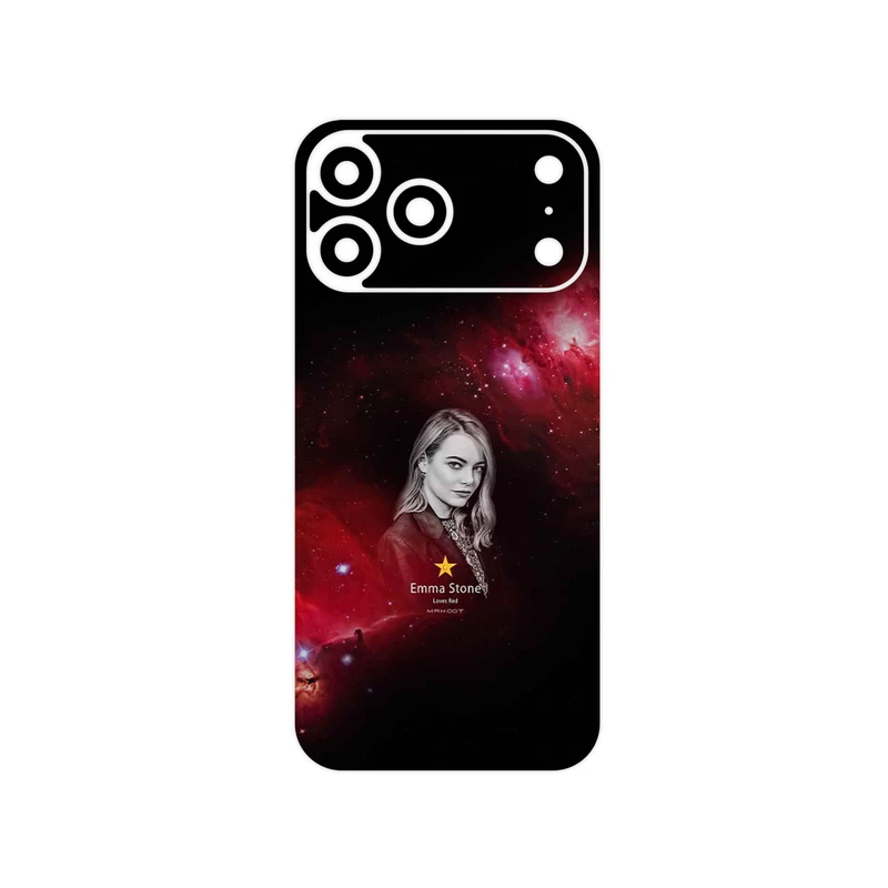 برچسب پوششی ماهوت مدل Emma Stone مناسب برای گوشی موبایل اپل iPhone 17 Pro Max