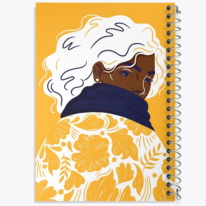 دفتر شطرنجی 50 برگ خندالو طرح دخترانه مینیمال کد F3702