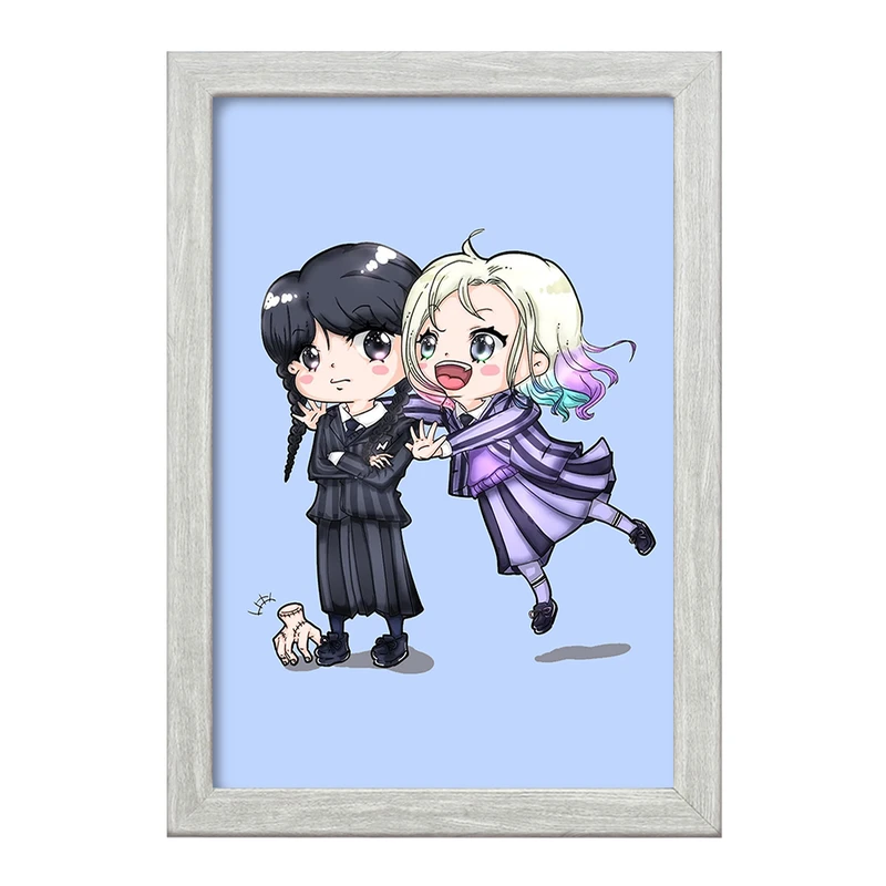 تابلو خندالو طرح سریال ونزدی Wednesday کد 25188