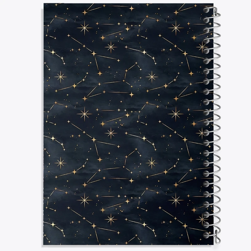 دفتر شطرنجی 50 برگ خندالو طرح ستاره کد N6793