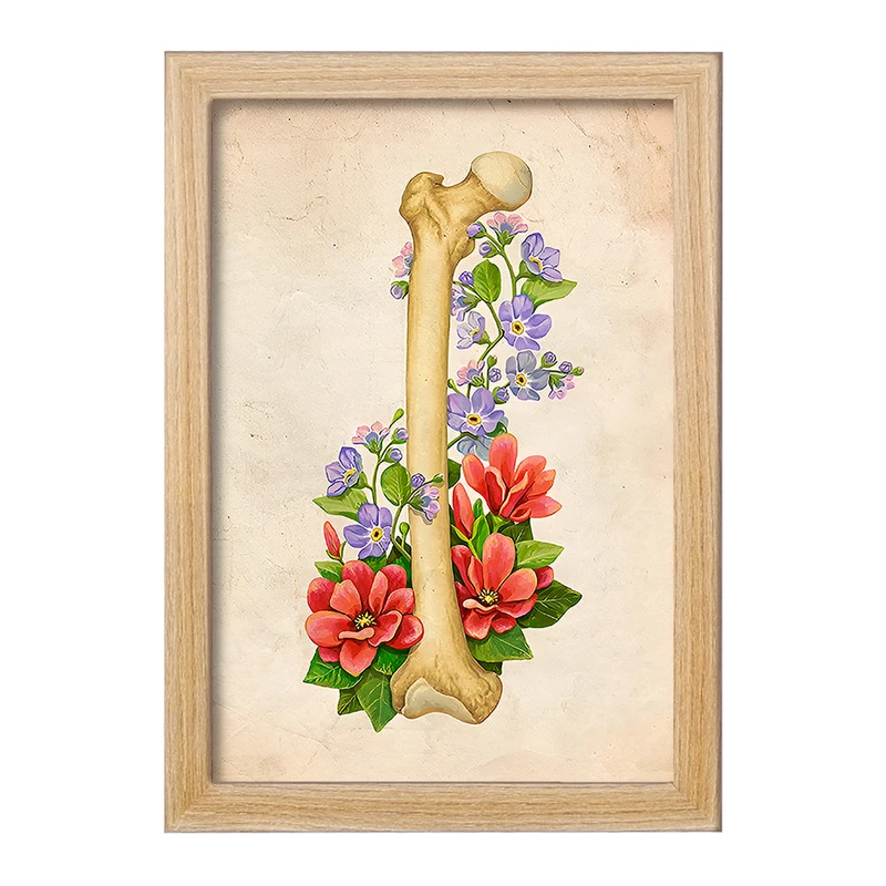 تابلو خندالو طرح استخوان ران (Femur) کد F14004