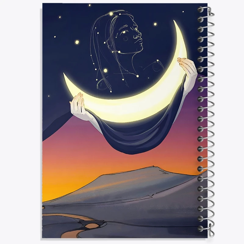 دفتر شطرنجی 50 برگ خندالو طرح انتزاعی کد F4786