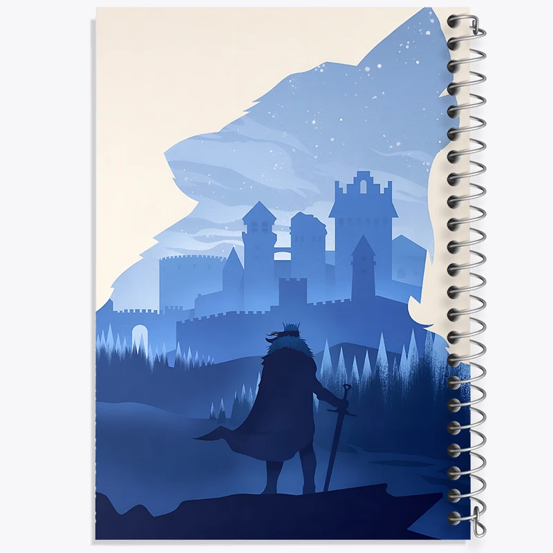 دفتر مشق 100 برگ خندالو طرح گیم اف ترونز (Game of Thrones) کد F11127