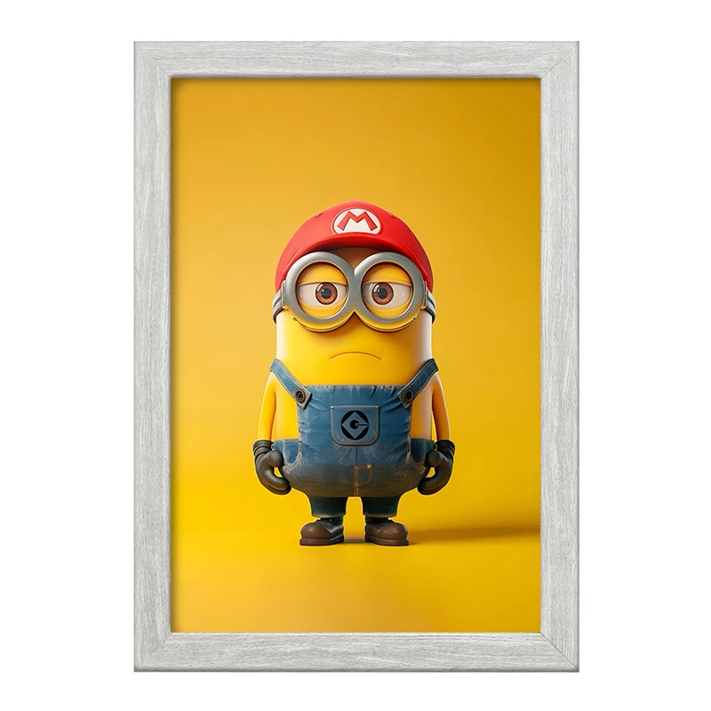 تابلو خندالو طرح مینیون‌ها (Minions) کد F3387