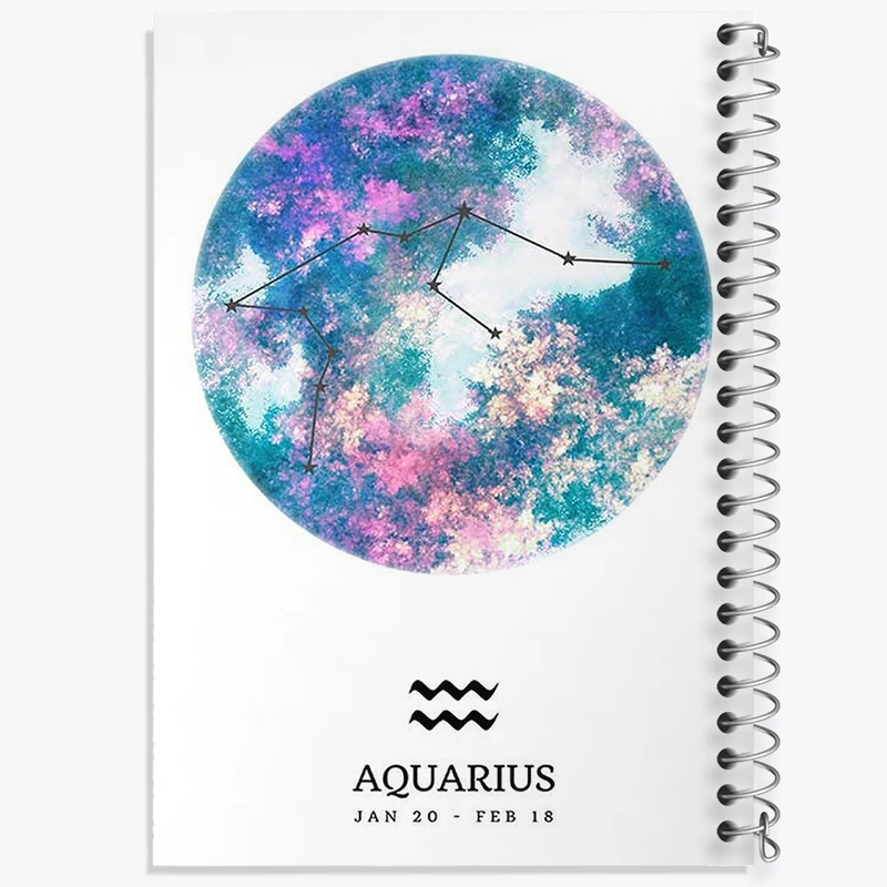 دفتر مشق 100 برگ خندالو طرح ماه تولد بهمن کد F11378