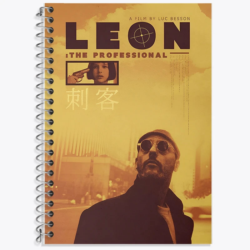 دفتر نت موسیقی 50 برگ خندالو طرح لئون (Leon) کد F13566