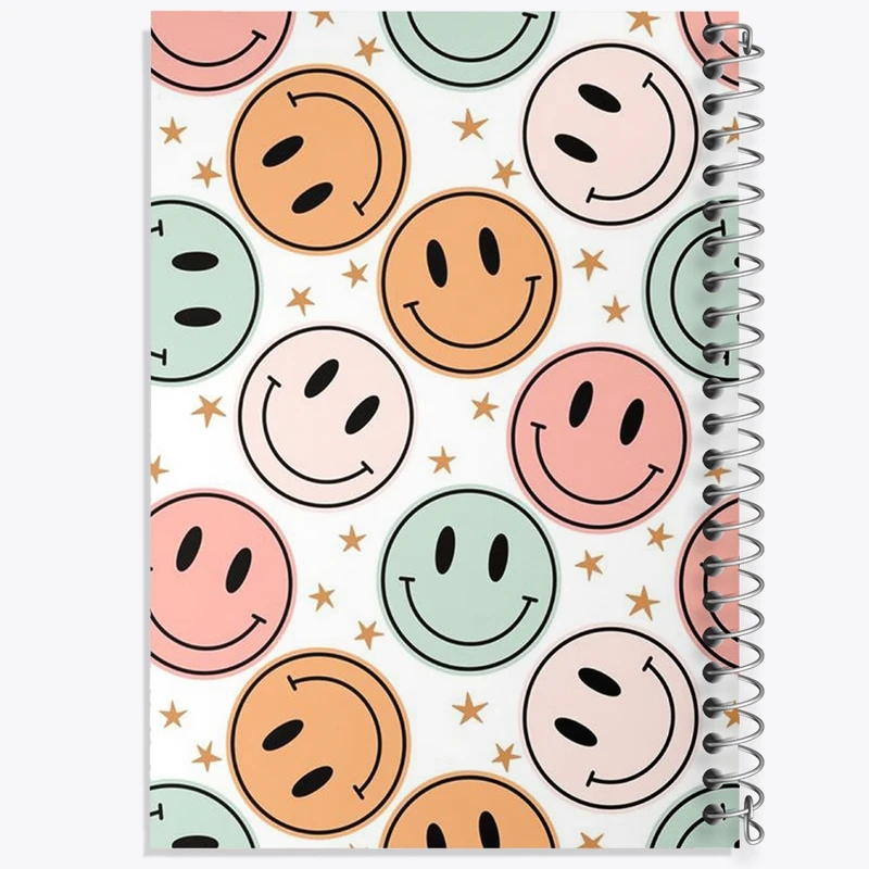 دفتر طراحی 50 برگ خندالو طرح ایموجی (Emoji) کد N1777