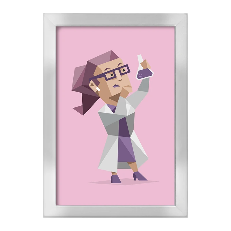 تابلو خندالو طرح تایپ شخصیتی متفکر INTP  کد 7712