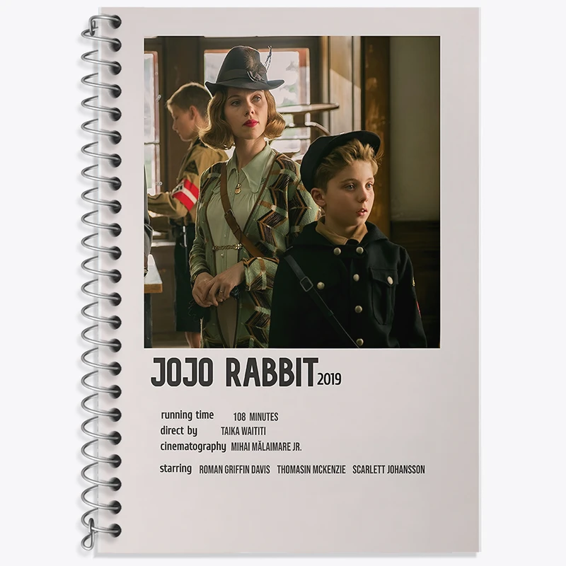 دفتر نت موسیقی 50 برگ خندالو طرح جوجو خرگوشه (Jojo Rabbit) کد F12963