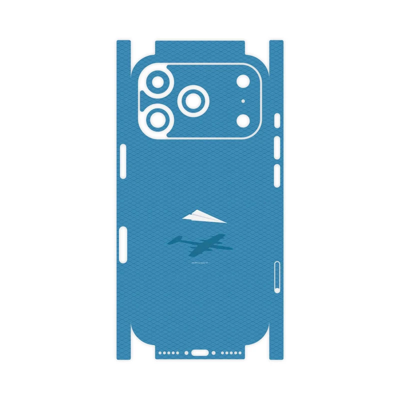 برچسب پوششی ماهوت مدل Minimal Paper Airplane-FullSkin مناسب برای گوشی موبایل اپل iPhone 17 Pro