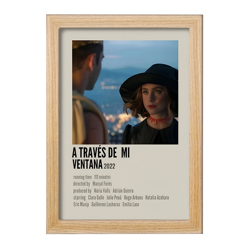 تابلو خندالو طرح A través de mi ventana  کد F12949