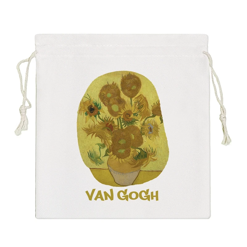 نظم دهنده خندالو مدل نقاشی گل آفتابگردان ونگوگ کد 5013-S