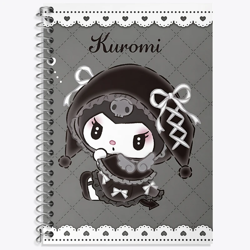 دفتر لغت 50 برگ خندالو طرح کرومی (Kuromi) کد N9042