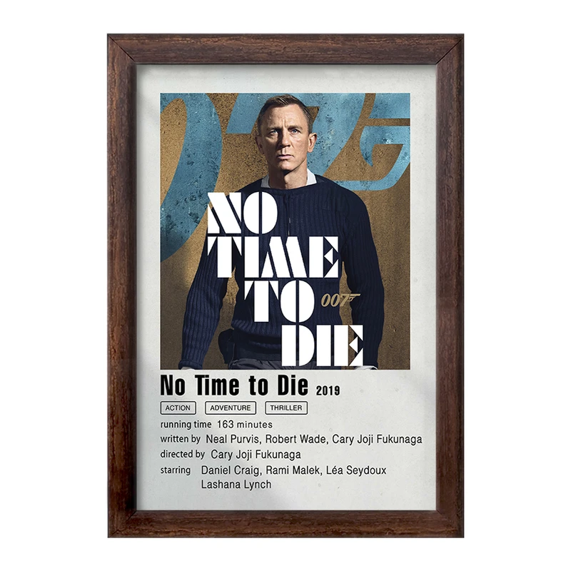 تابلو خندالو طرح زمانی برای مردن نیست (No Time to Die) کد F11909