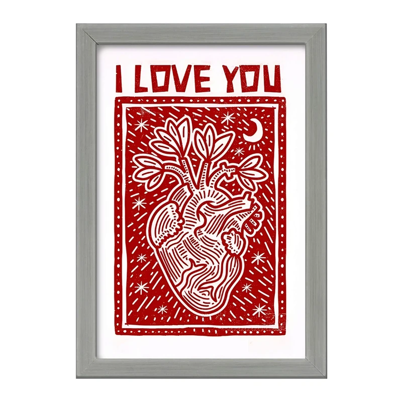 تابلو خندالو طرح I Love You کد F10121