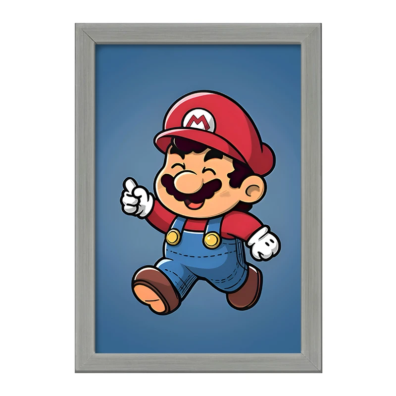 تابلو خندالو طرح سوپر ماریو (Super Mario) کد F9424