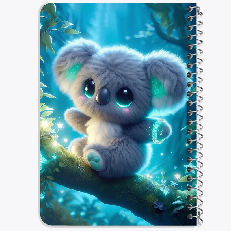 دفتر یادداشت 50 برگ خندالو طرح کوآلا بامزه کد F5494