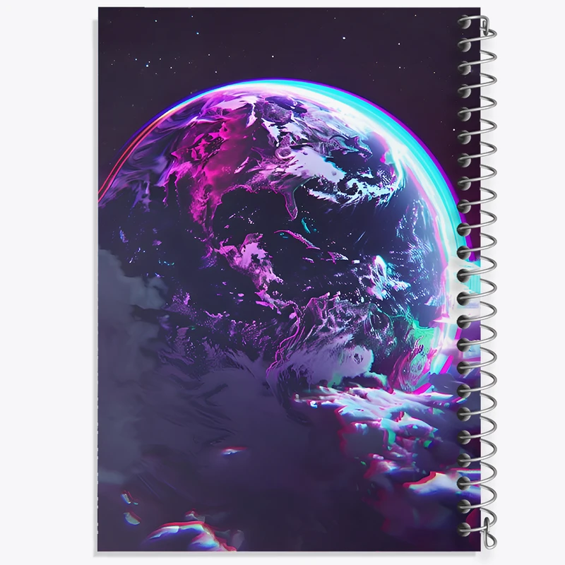 دفتر نقاشی 50 برگ خندالو طرح کره زمین کد F11766