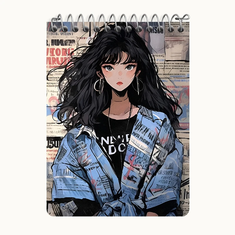 دفتر یادداشت 50 برگ خندالو طرح دخترانه کد N3026