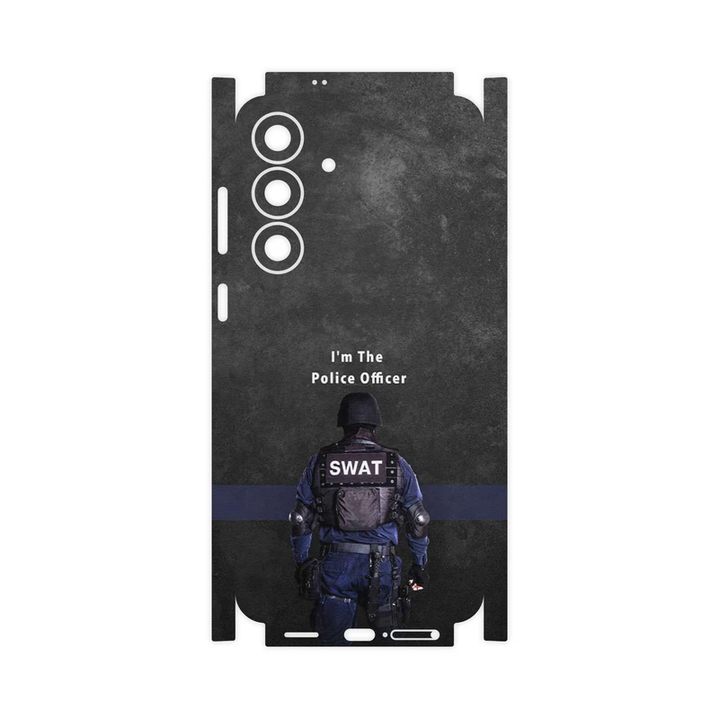 برچسب پوششی ماهوت مدل Police Officer-FullSkin مناسب برای گوشی موبایل سامسونگ Galaxy S25 FE