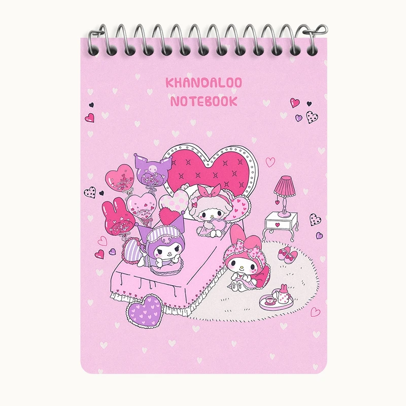 دفتر یادداشت 50 برگ خندالو طرح کرومی و مای ملودی کد N9038